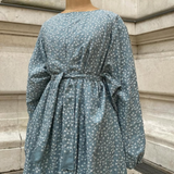ABAYA RAIS BLEU