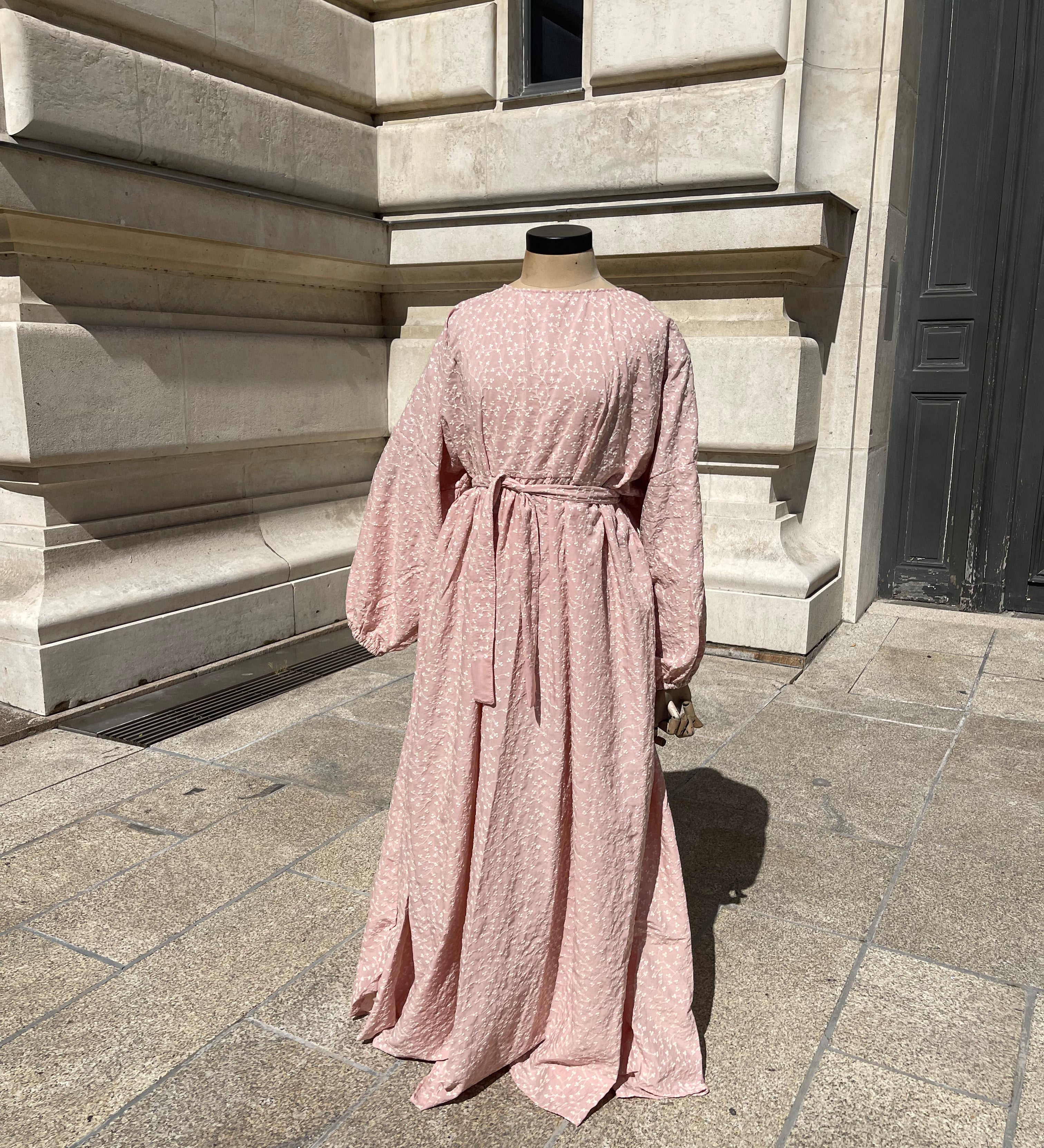 abaya-rais-viscose-fleurs-brodé-mbashop